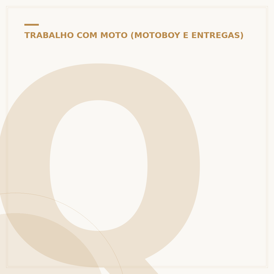 Qual o ano da moto para rodar na Uber?