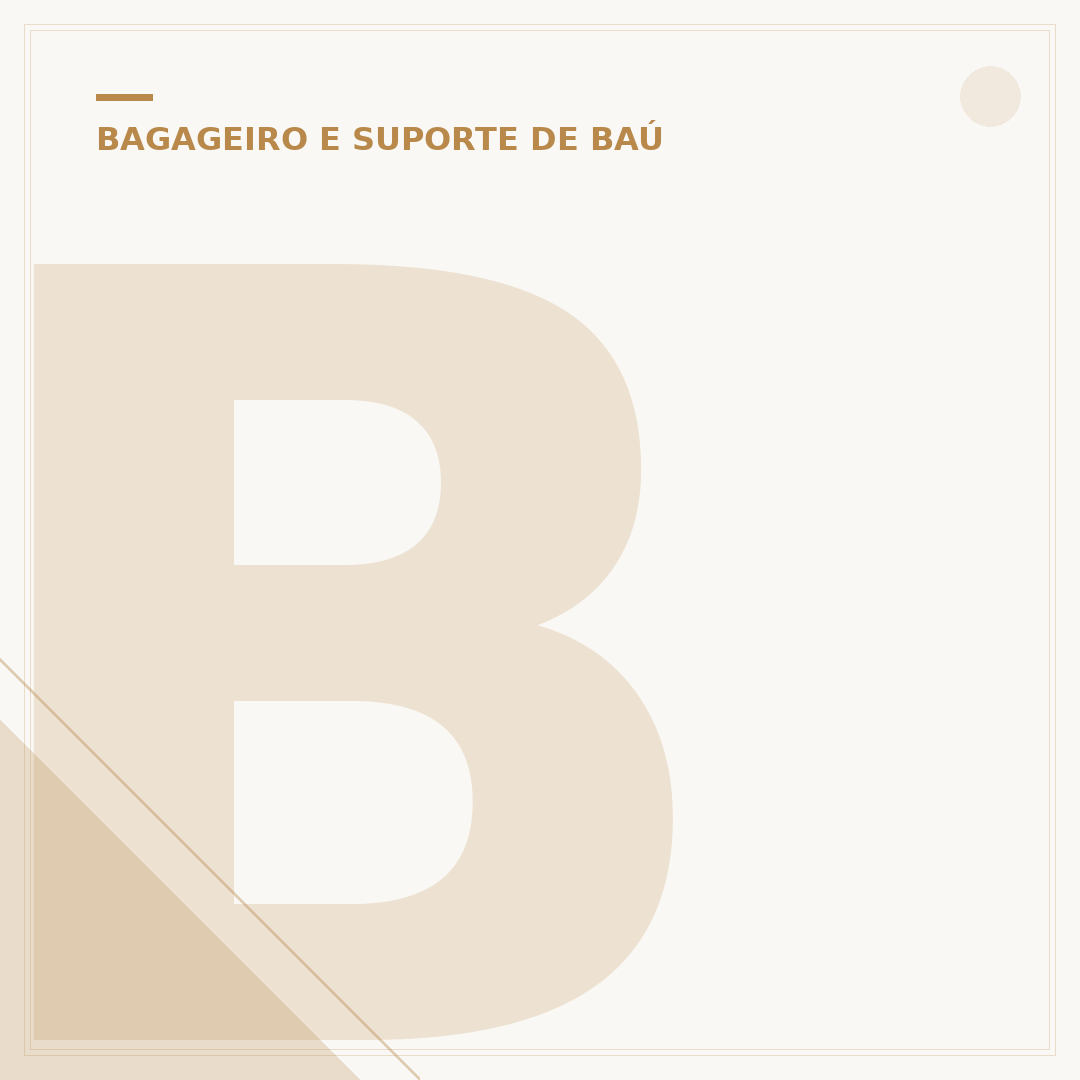 Bagageiro da Biz: o que é e como escolher o seu