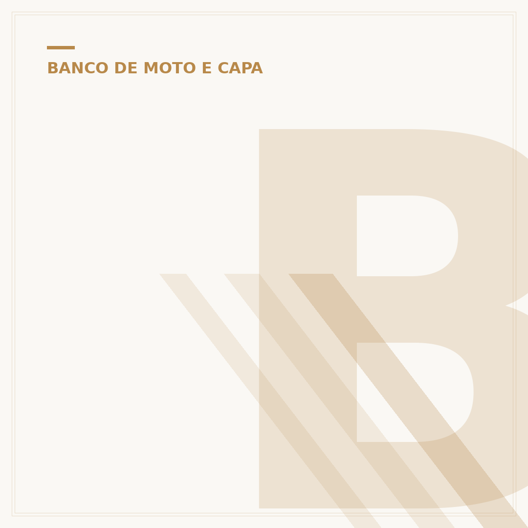 Banco da CG 150