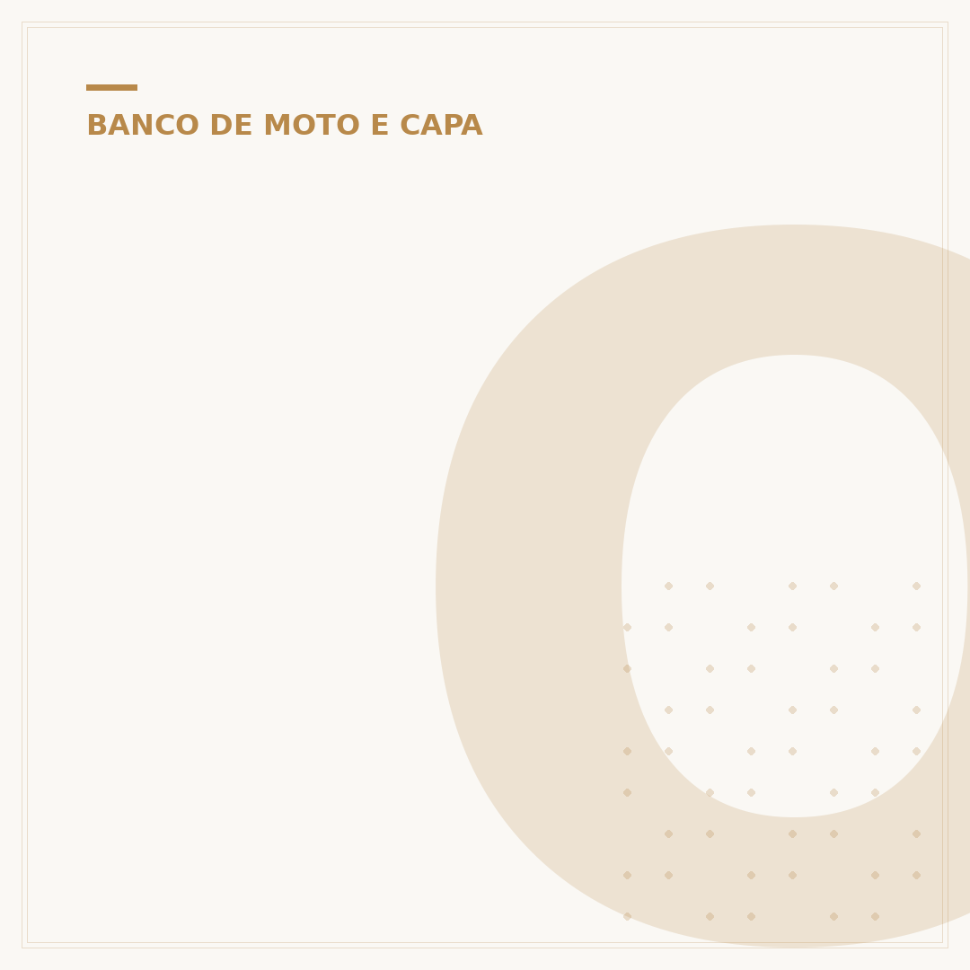 O banco da CG