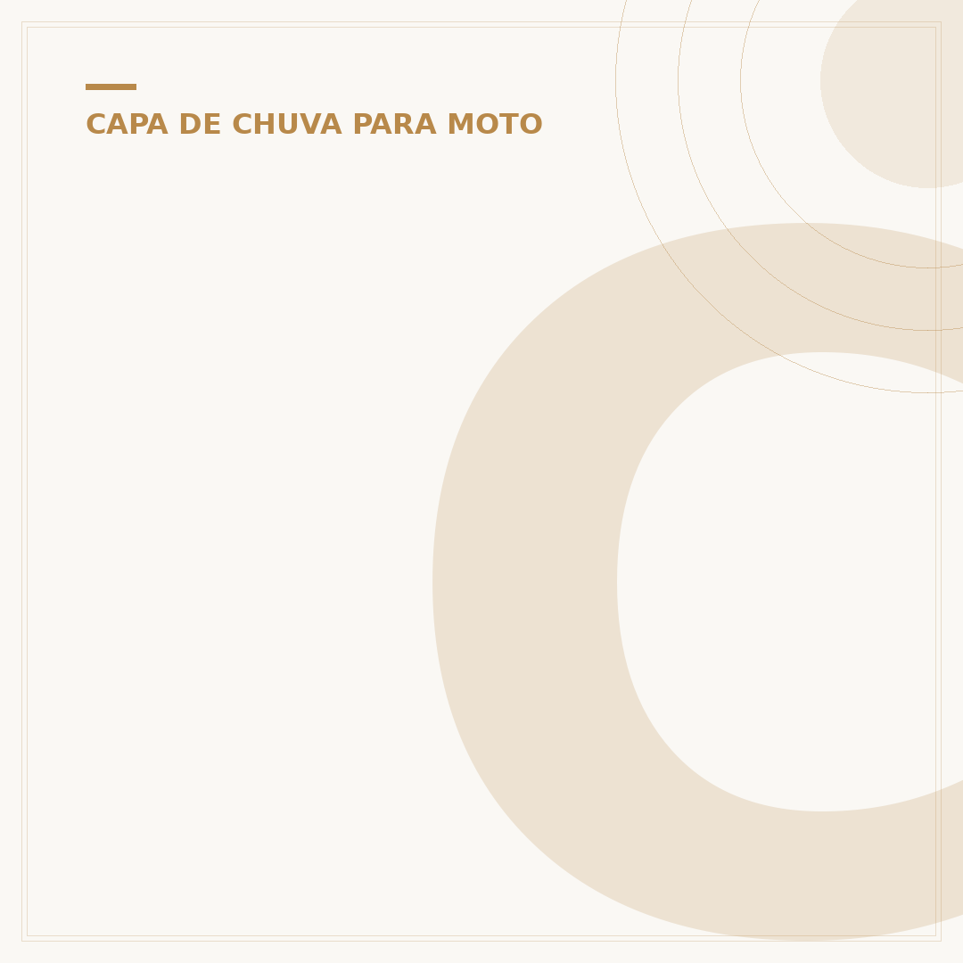 Capa de chuva feminina impermeável para moto