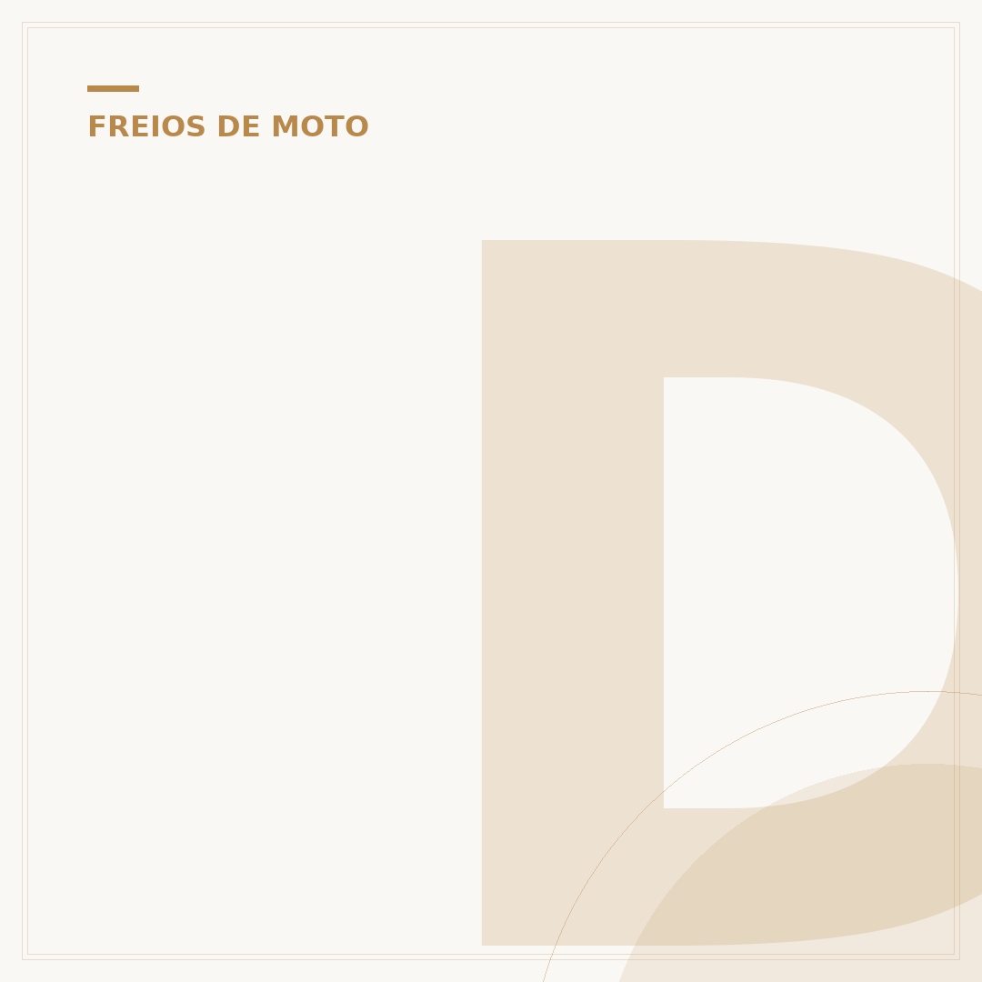 Disco de freio da Bros 160: escolha e manutenção
