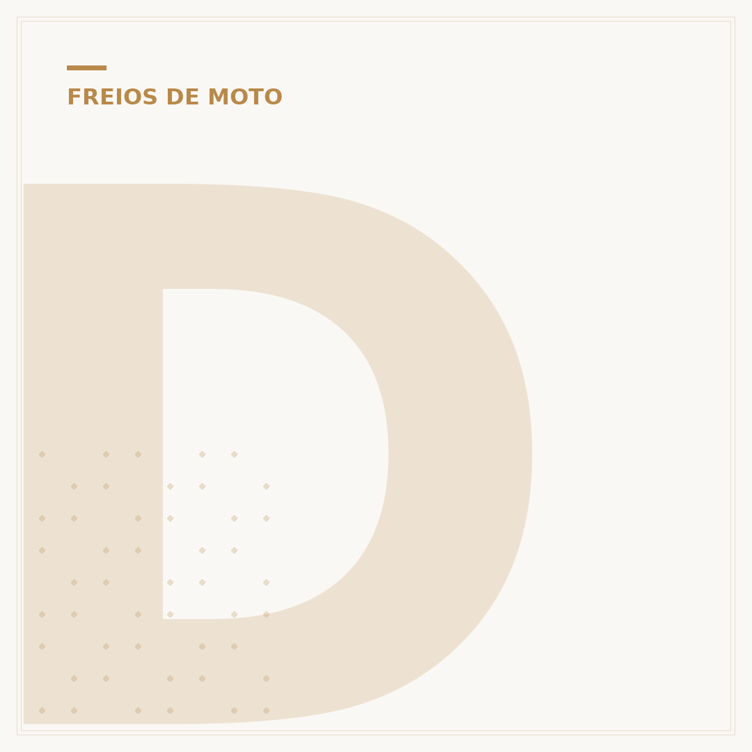Disco de freio Fan 160: escolha a peça correta