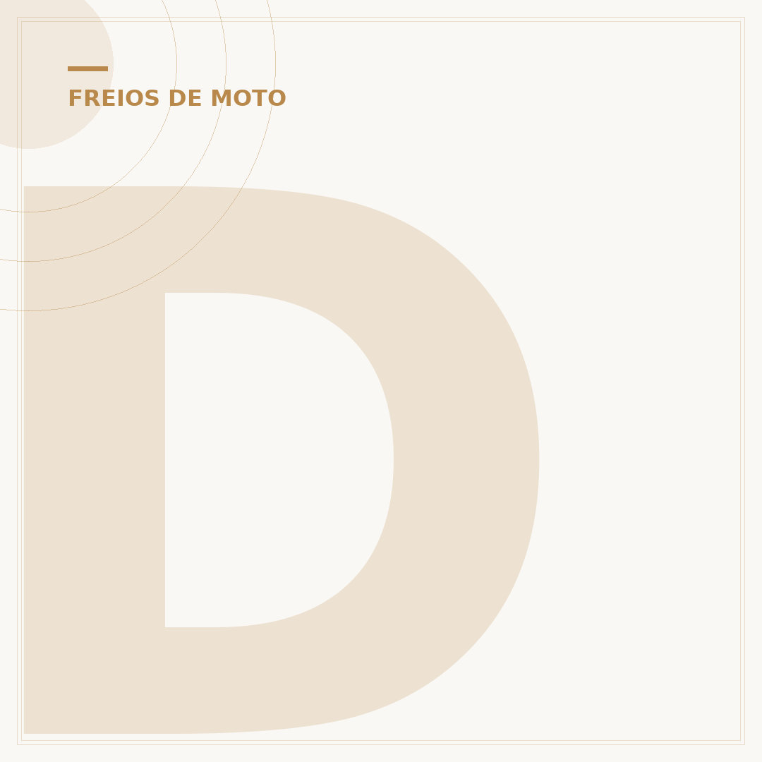 Disco de freio XRE 190: como identificar desgaste e trocar