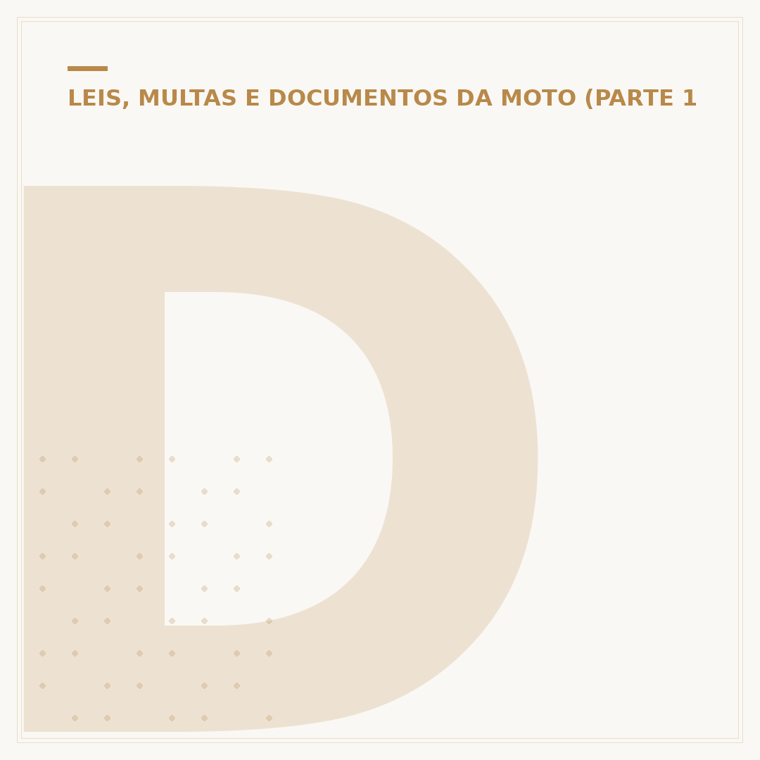 Documento de moto: entenda o que você precisa saber