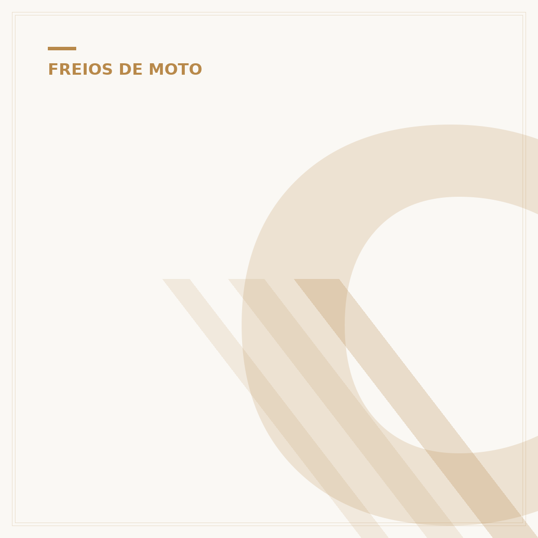 Como escolher a pastilha de freio da Biz 125