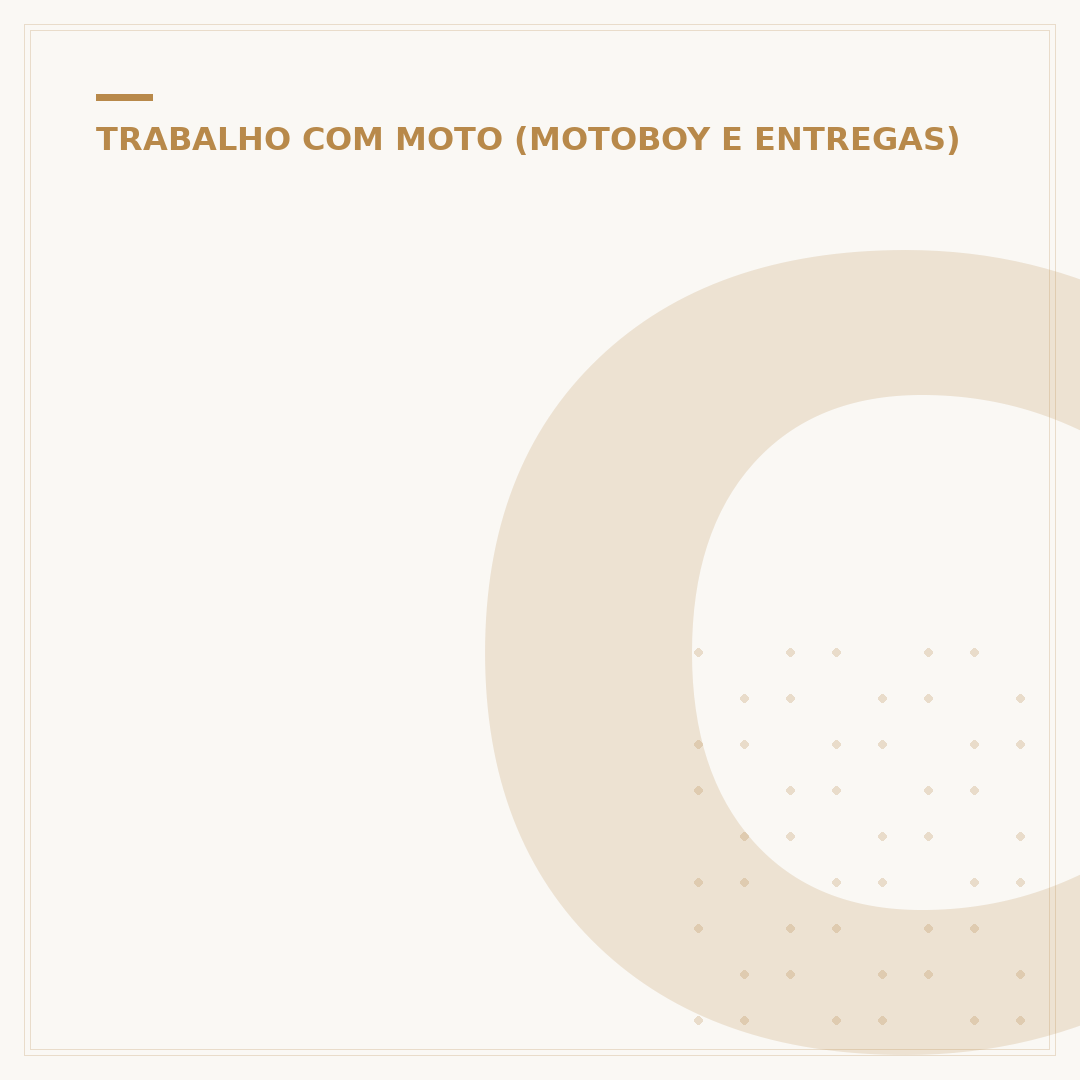 Como ganhar dinheiro com moto
