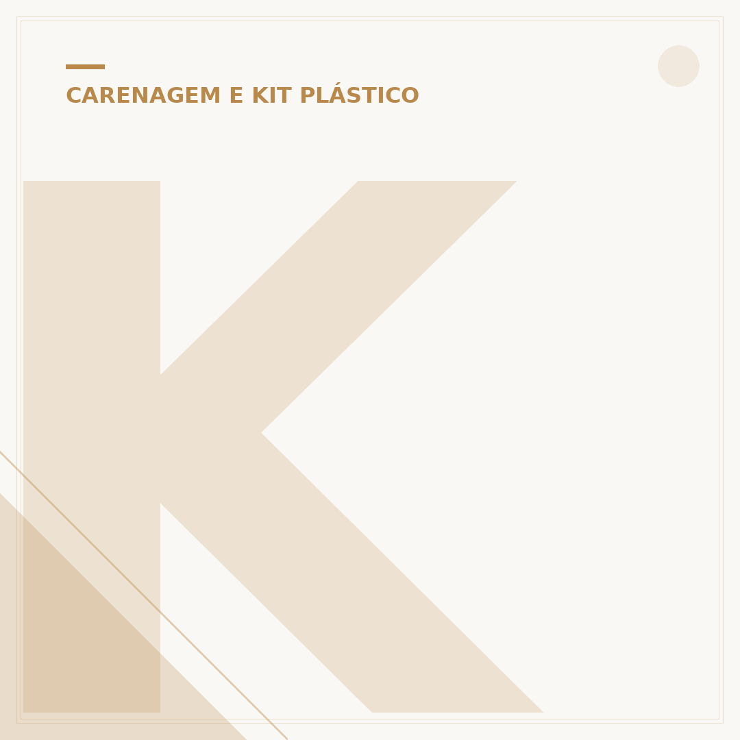 Kit Carenagem Biz 100: renovando o visual da sua moto
