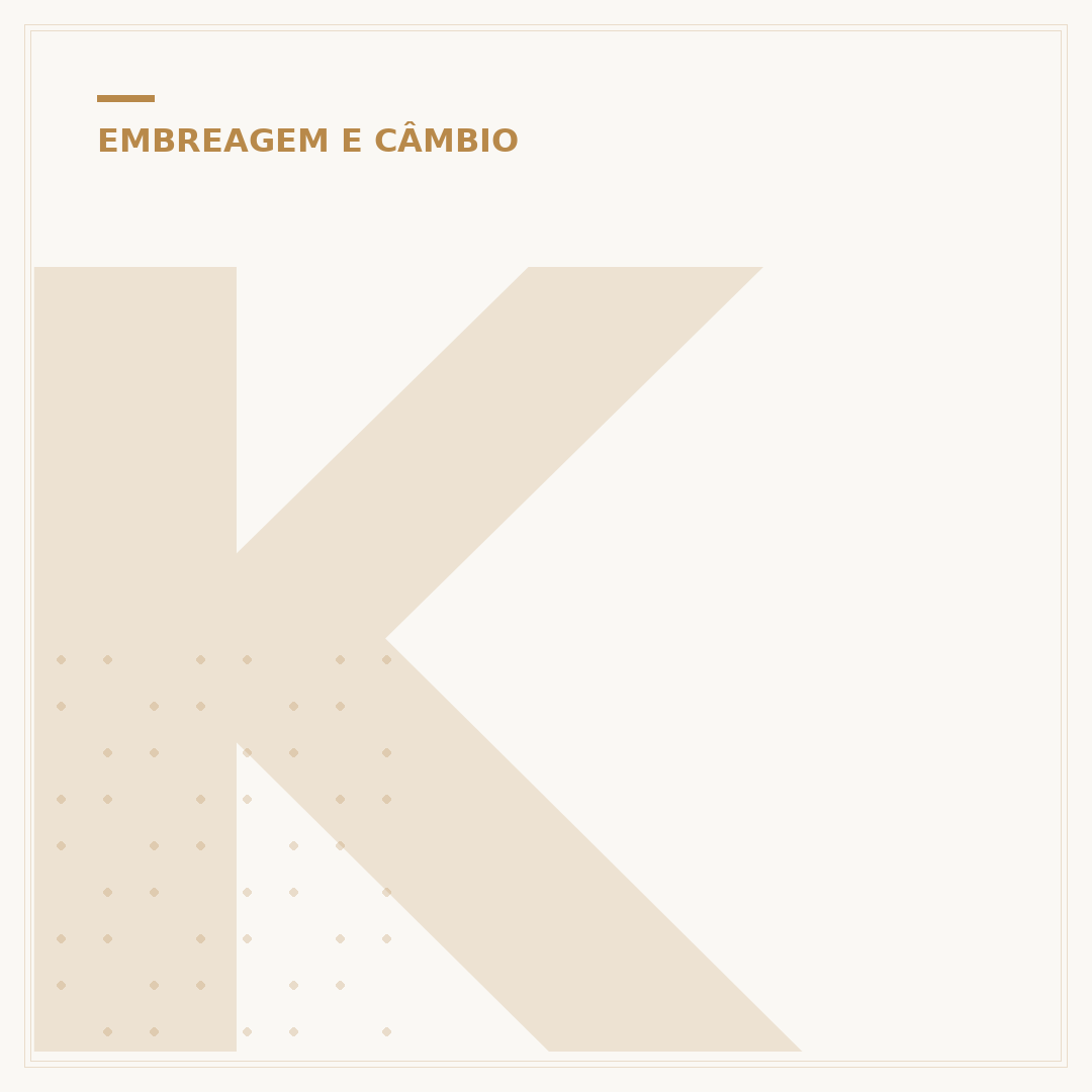 Kit de embreagem da Biz 100