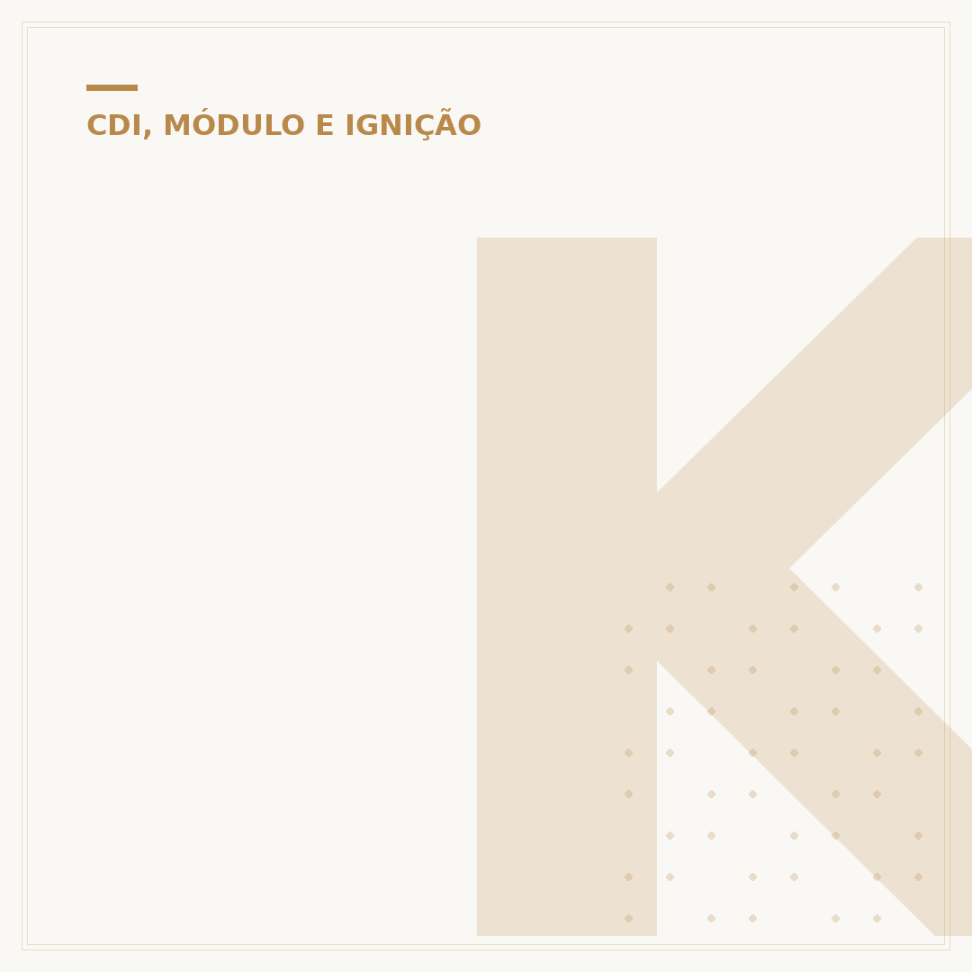 Kit de ignição original Honda para Titan 160