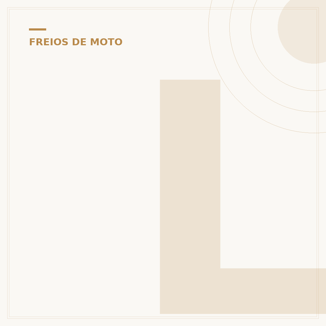 Lona de freio YBR 125: manutenção e segurança