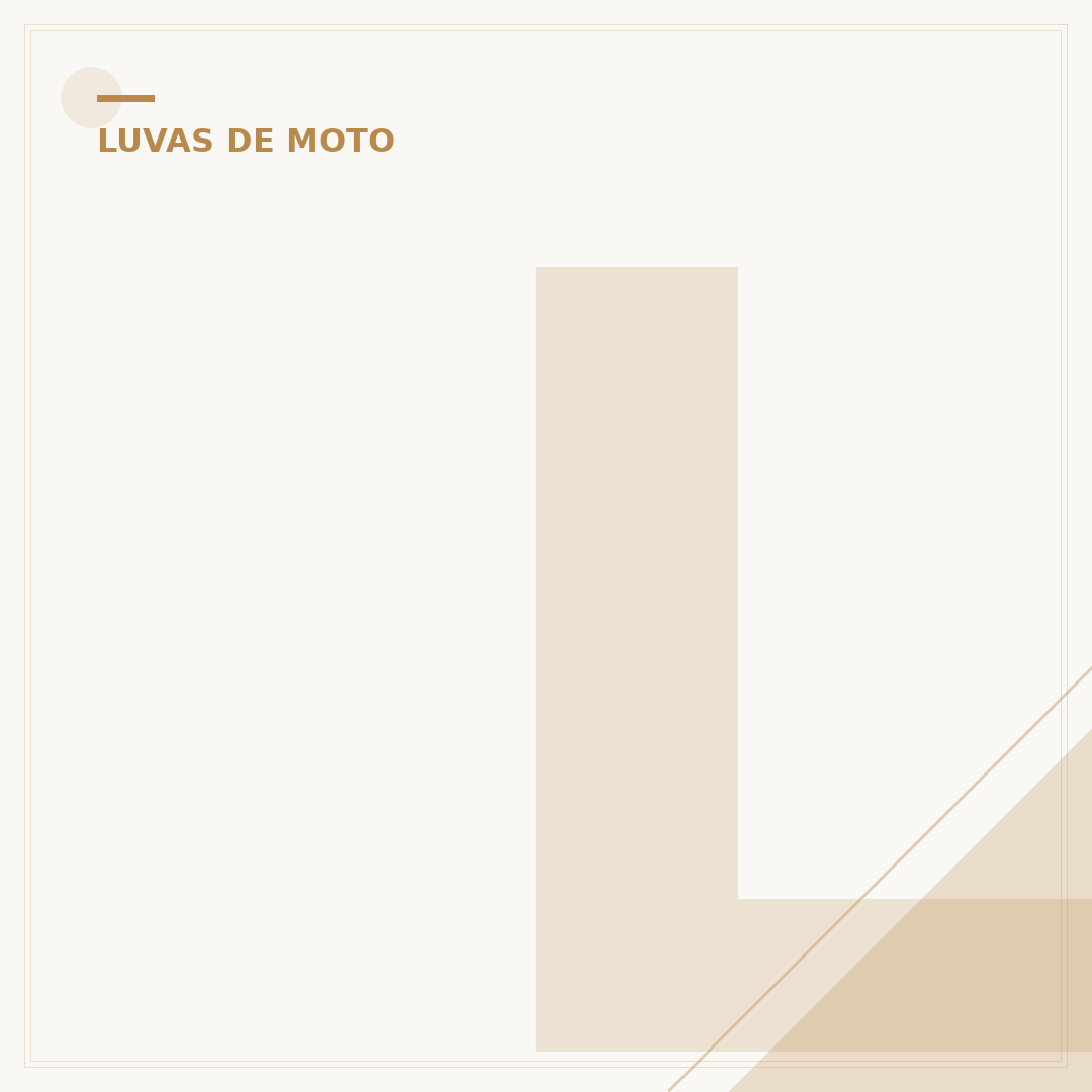 Luva motoboy: proteção fundamental na jornada diária
