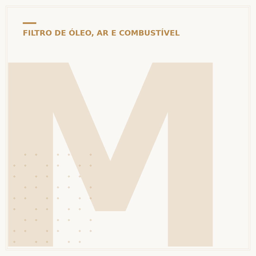 Manutenção de filtro de combustivel factor 150