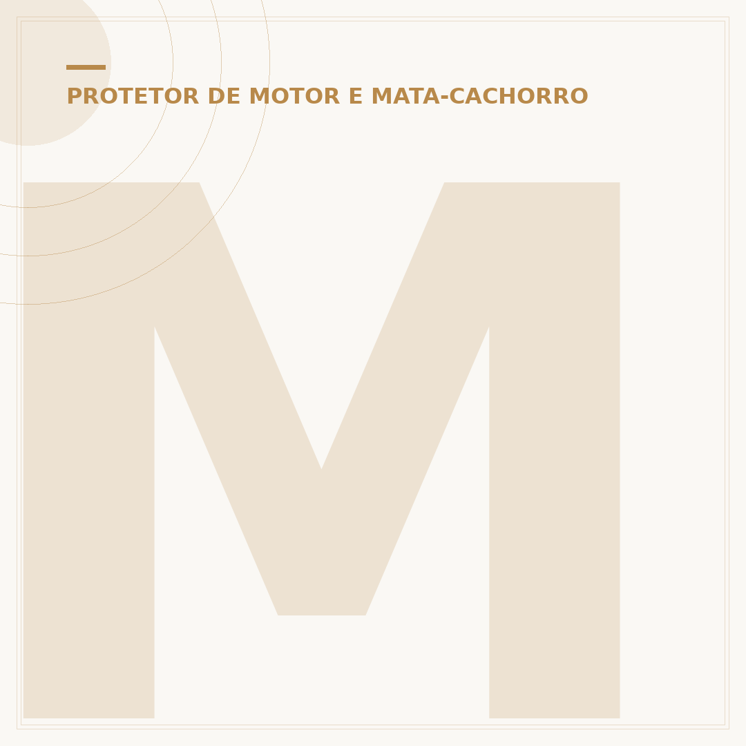 Mata cachorro para Factor 125: segurança na pilotagem