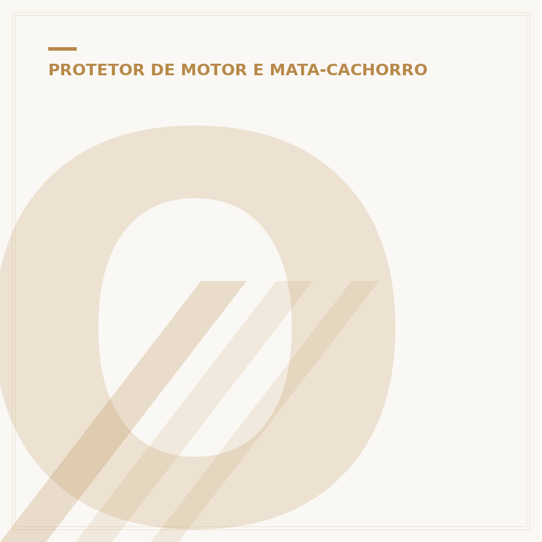 O mata cachorro francês 160 na proteção da sua moto
