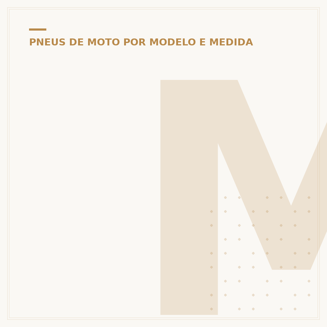 Moto com pneu grosso: impactos e escolhas
