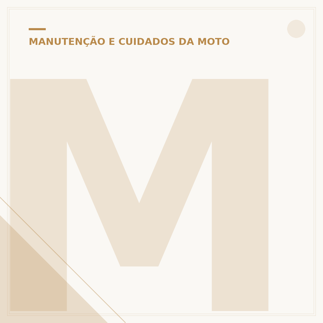 Moto parada há muito tempo: como ligar e cuidados iniciais