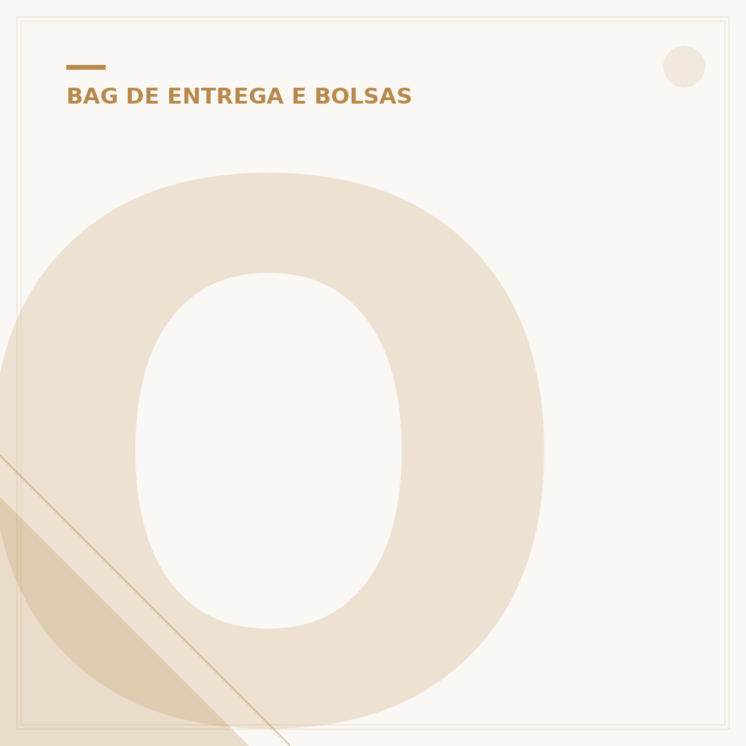 Onde vende bag de entrega?