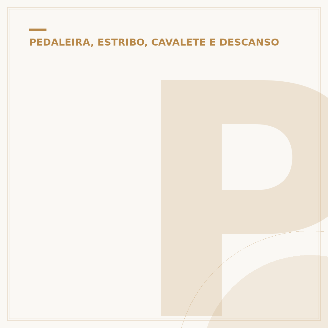 Pedaleira dk 160: montagem e ajustes de segurança