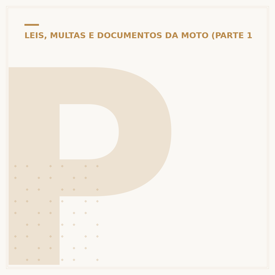 Perdeu a placa da moto? Saiba o que fazer agora