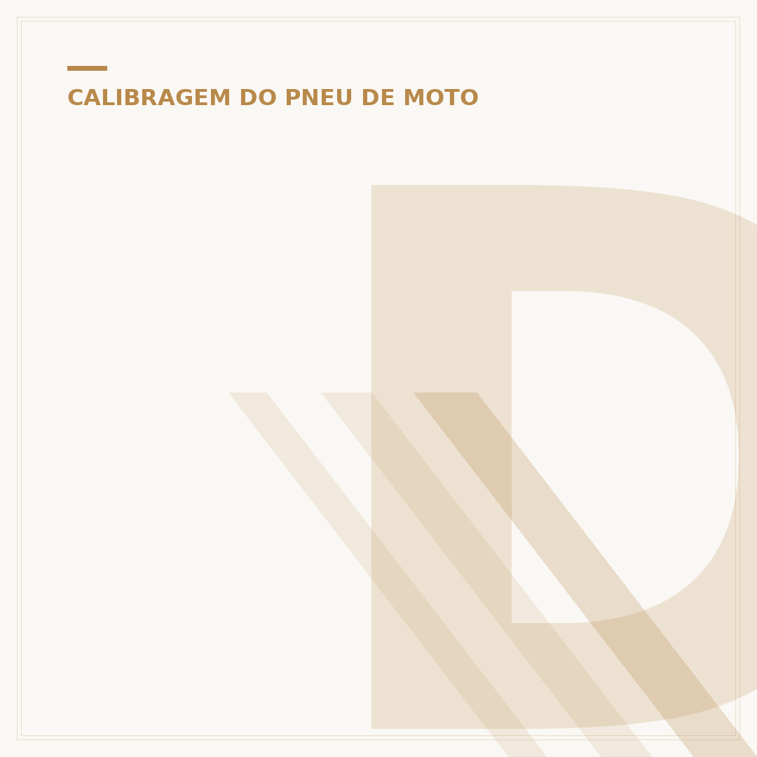 De quanto em quanto tempo calibrar o pneu da moto?