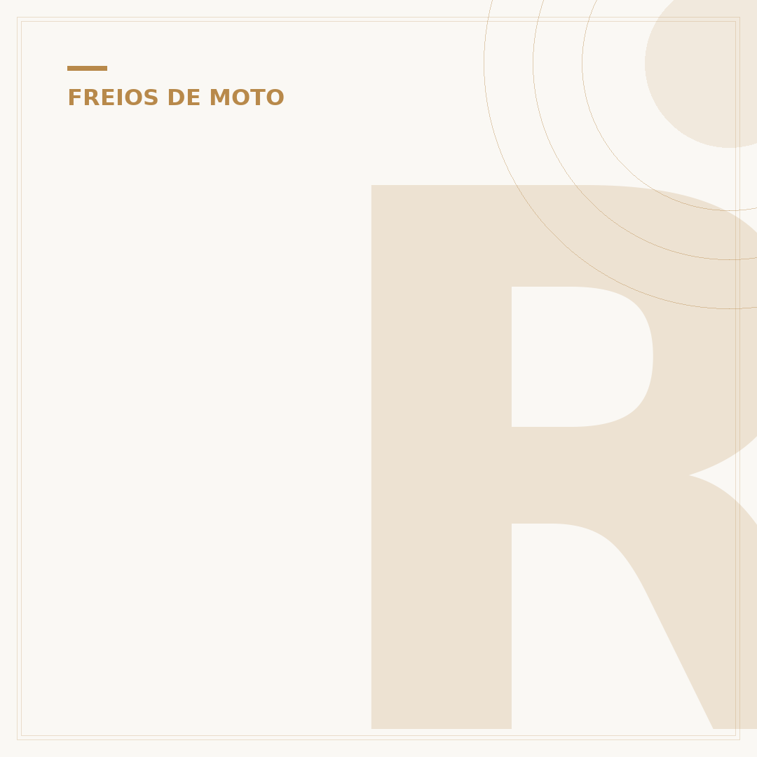 Regular freio a disco de moto: o que você precisa saber