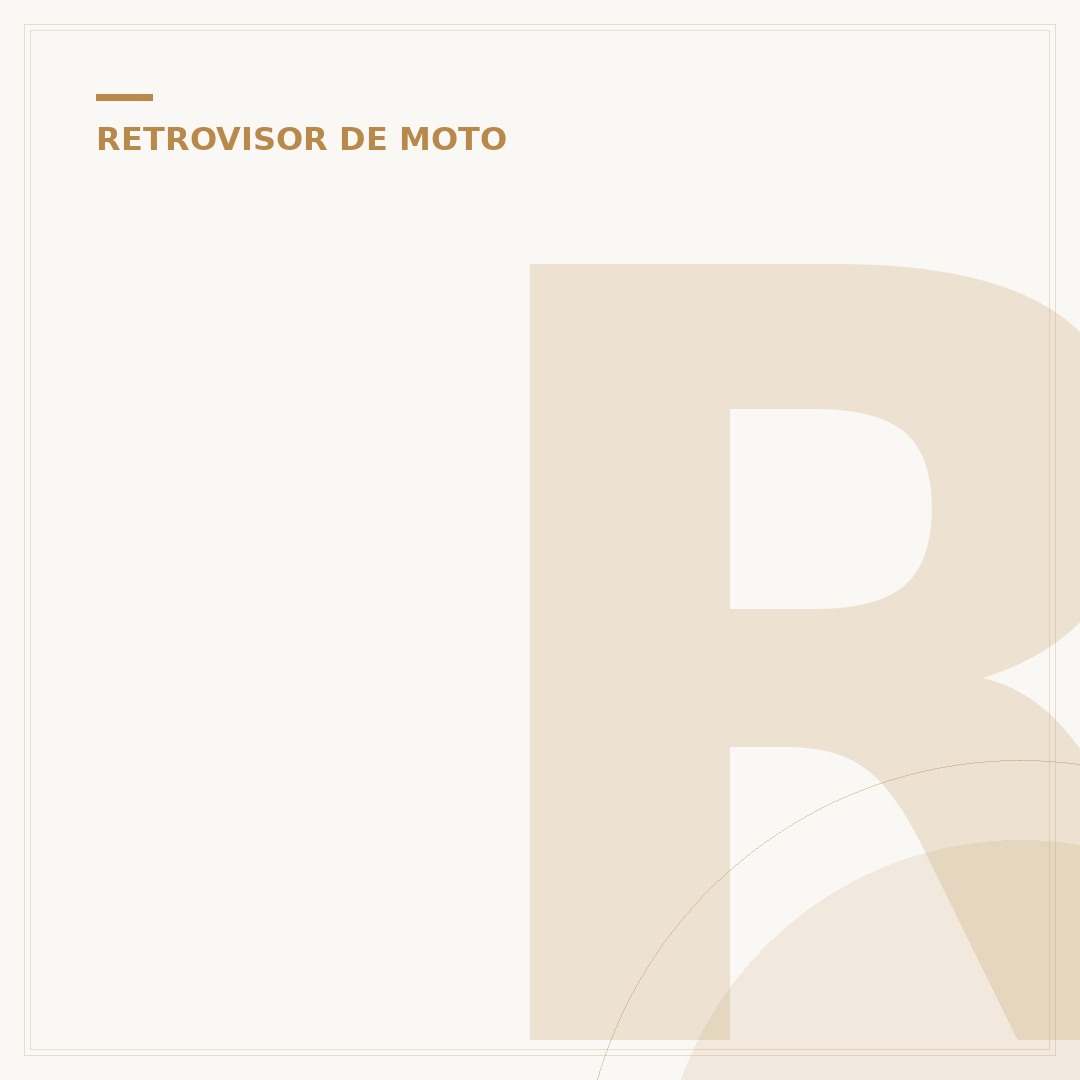 Retrovisor esportivo cb 300: seleção e montagem