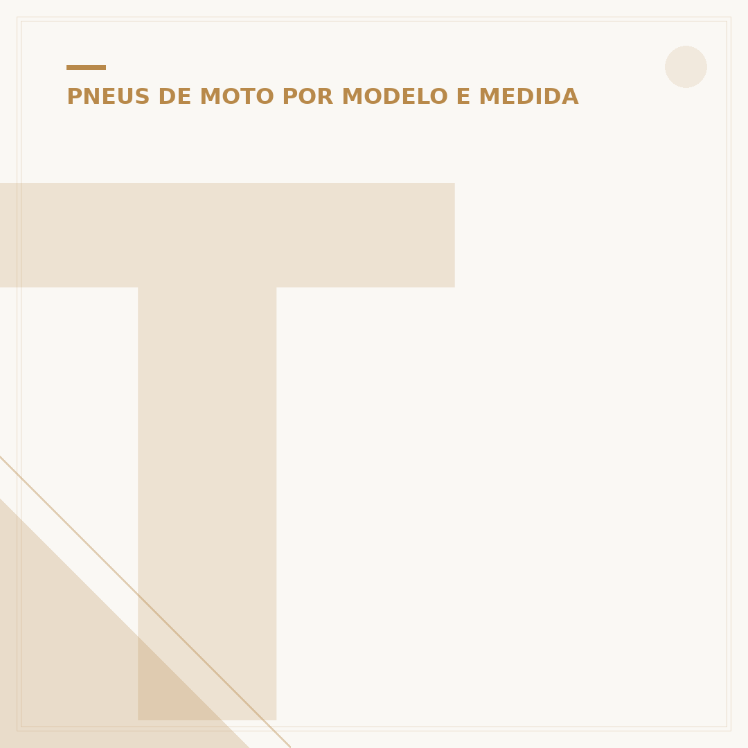 Tabela de medidas de pneus de moto: saiba como ler