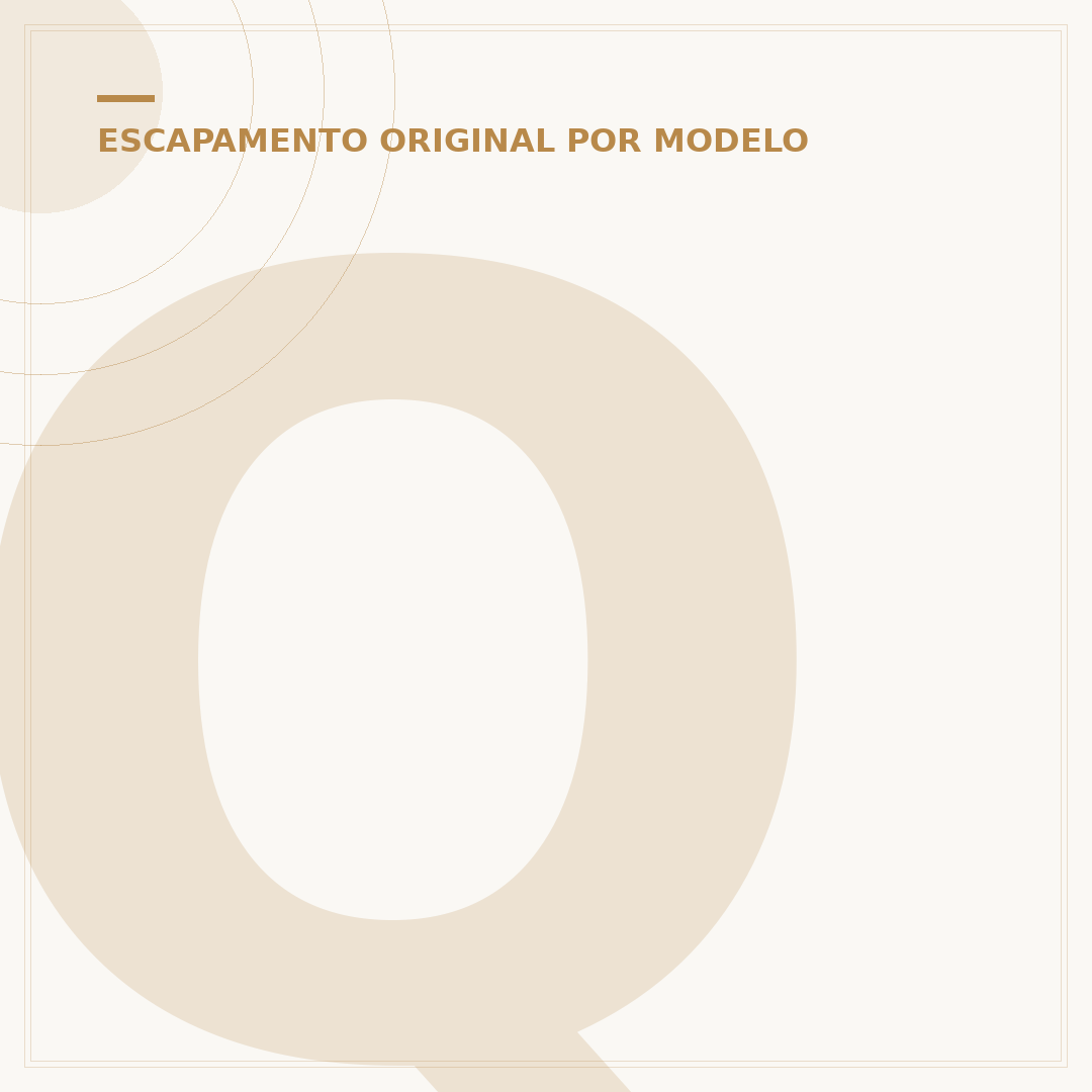 Qual é o tipo de escapamento da Hornet 750 original?