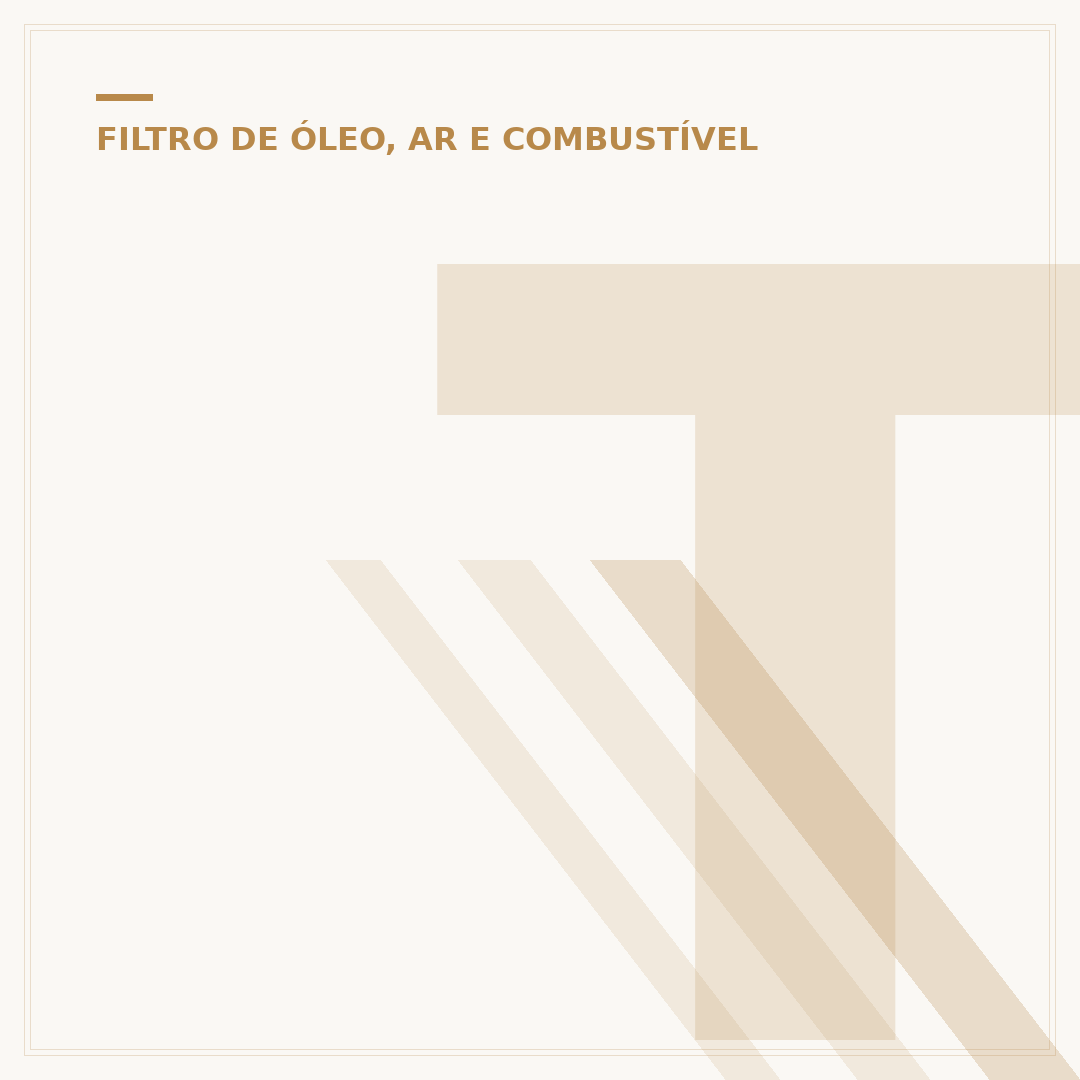 Troca do filtro de oleo fazer 250: cuidados reais