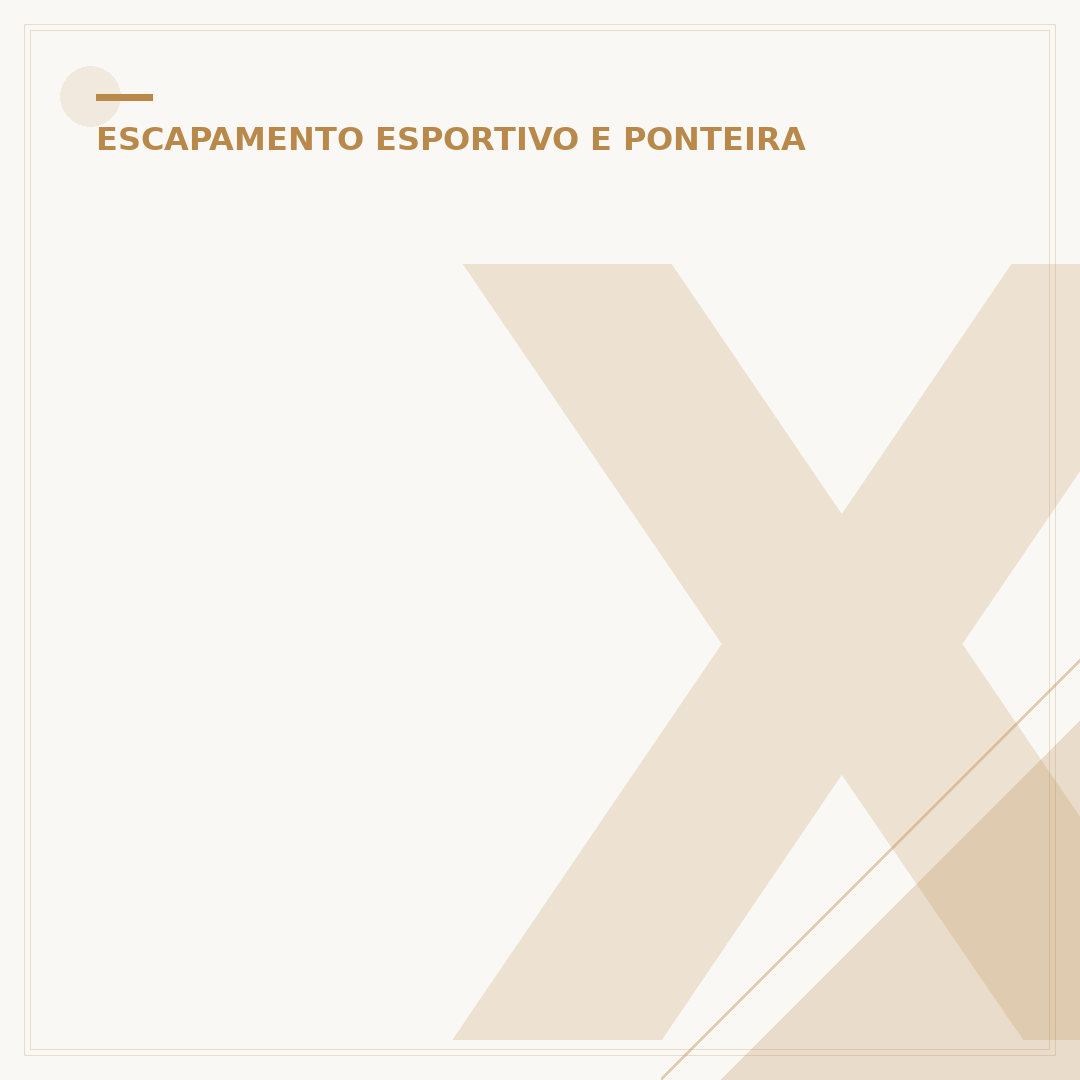 XJ6 ponteira: o que esperar de um novo escapamento