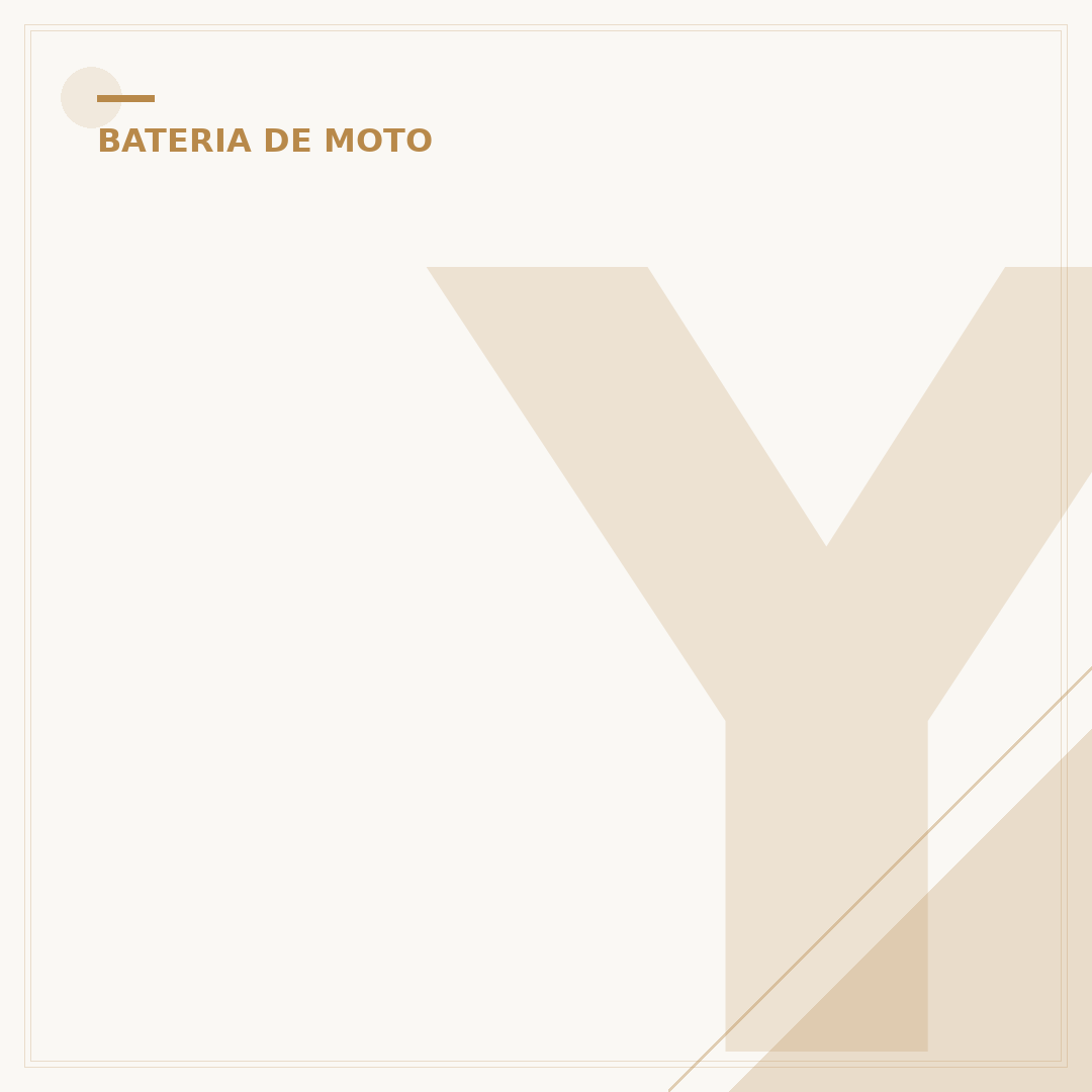 YTX7L-BS: a bateria certa para sua moto ou scooter