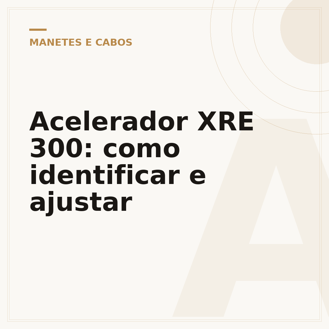 Acelerador XRE 300: como identificar e ajustar