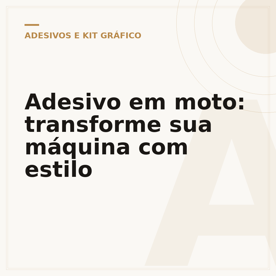 Adesivo em moto: transforme sua máquina com estilo