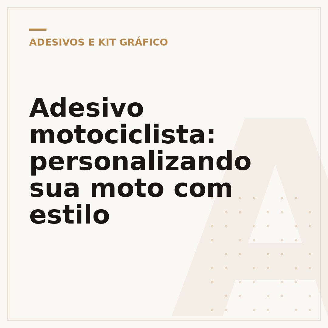 Adesivo motociclista: personalizando sua moto com estilo