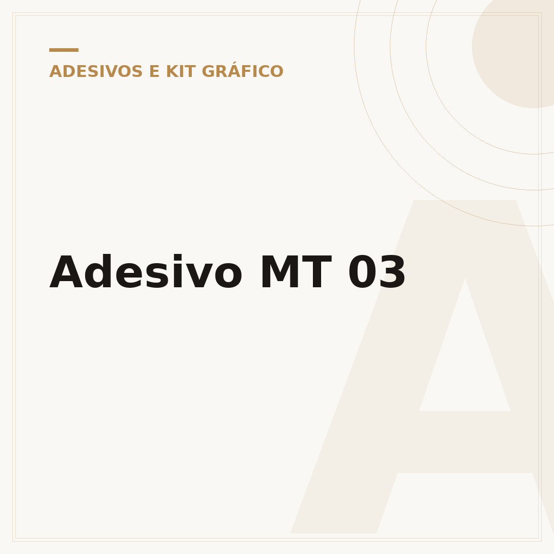 Adesivo MT 03