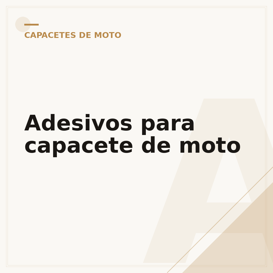 Adesivos para capacete de moto