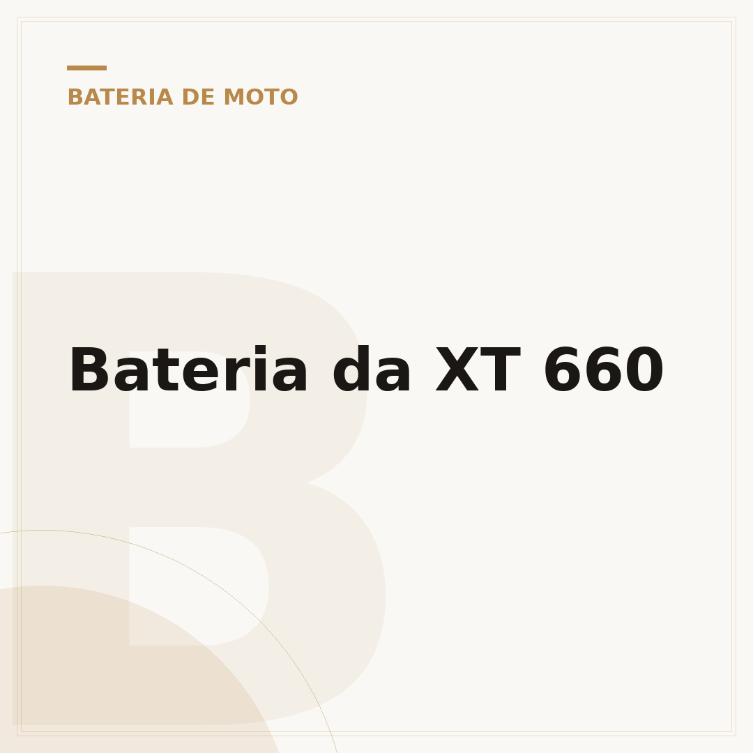 Bateria da XT 660