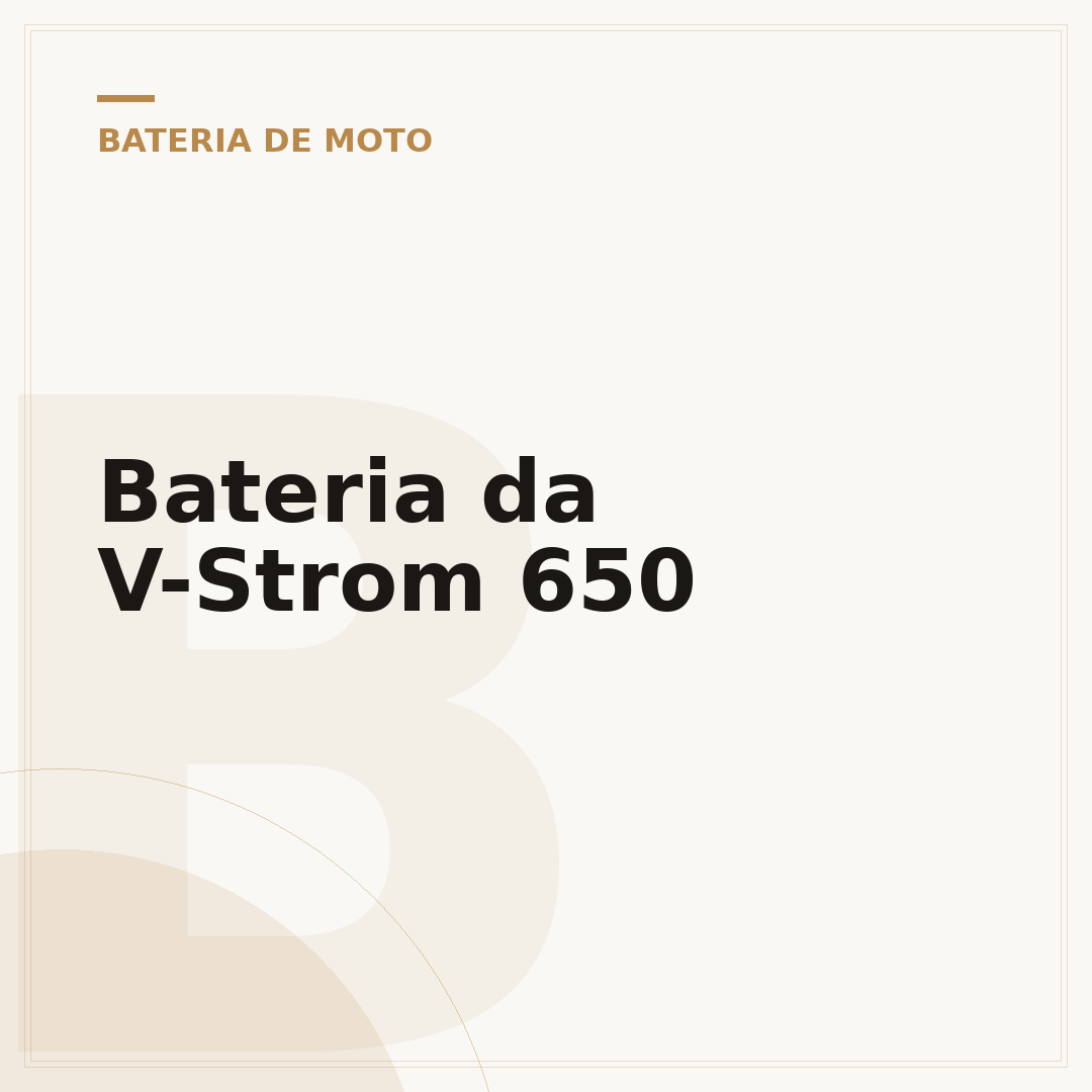 Bateria da V-Strom 650