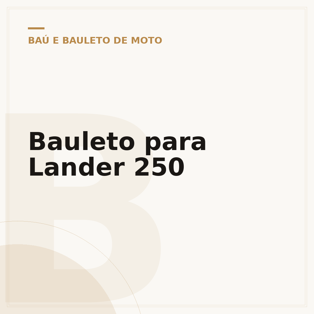 Bauleto para Lander 250
