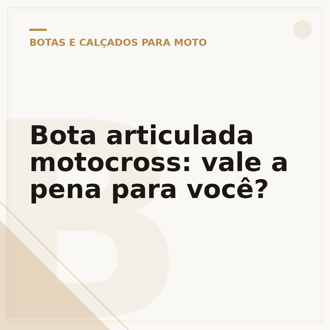 Bota articulada motocross: vale a pena para você?