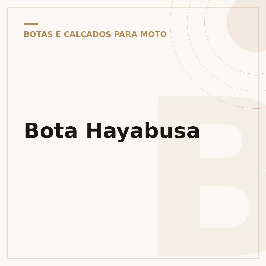 Bota Hayabusa