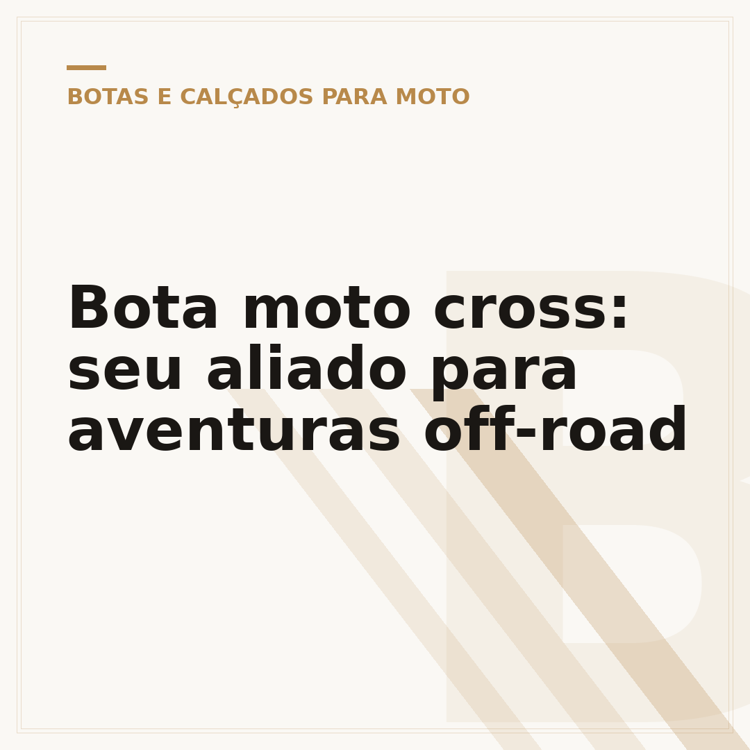 Bota moto cross: seu aliado para aventuras off-road