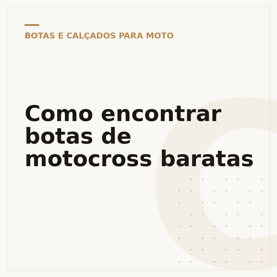 Como encontrar botas de motocross baratas
