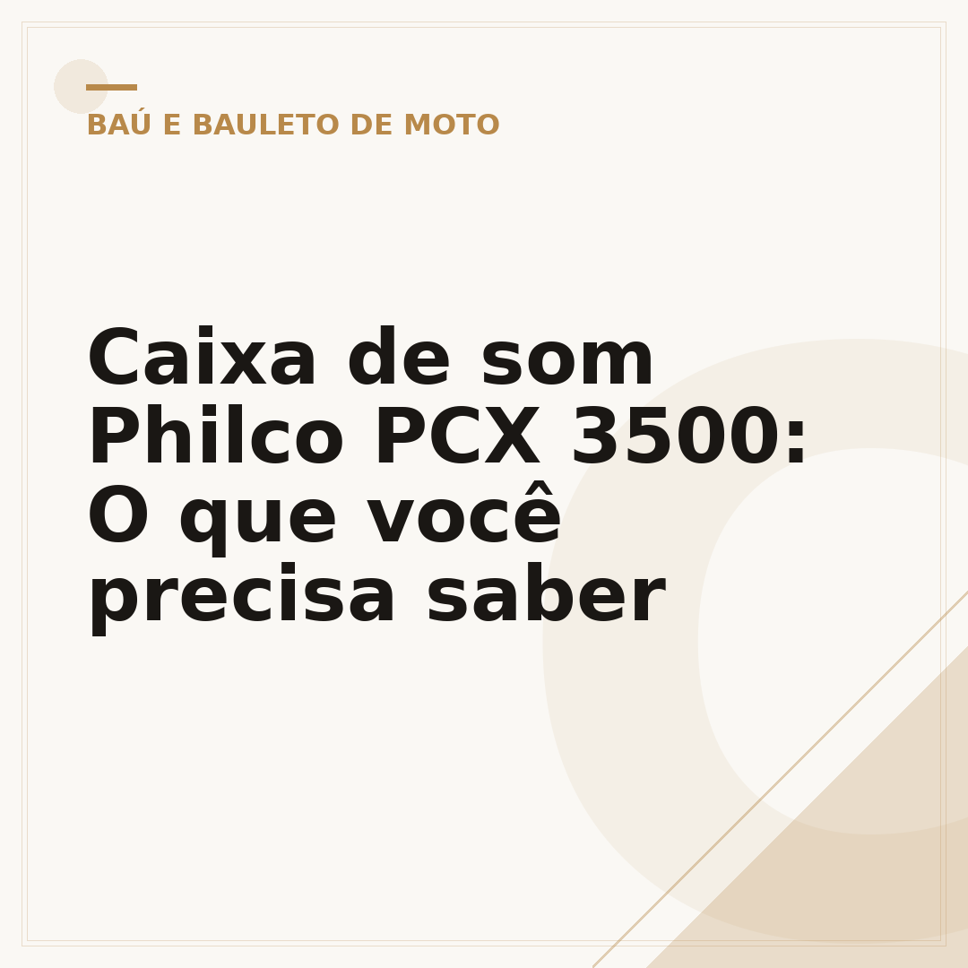 Caixa de som Philco PCX 3500: O que você precisa saber
