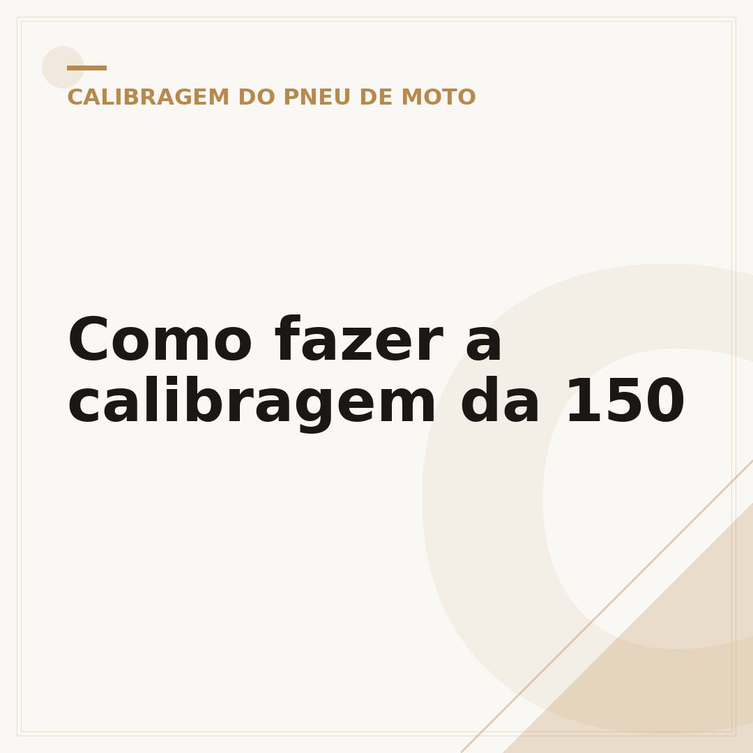 Como fazer a calibragem da 150