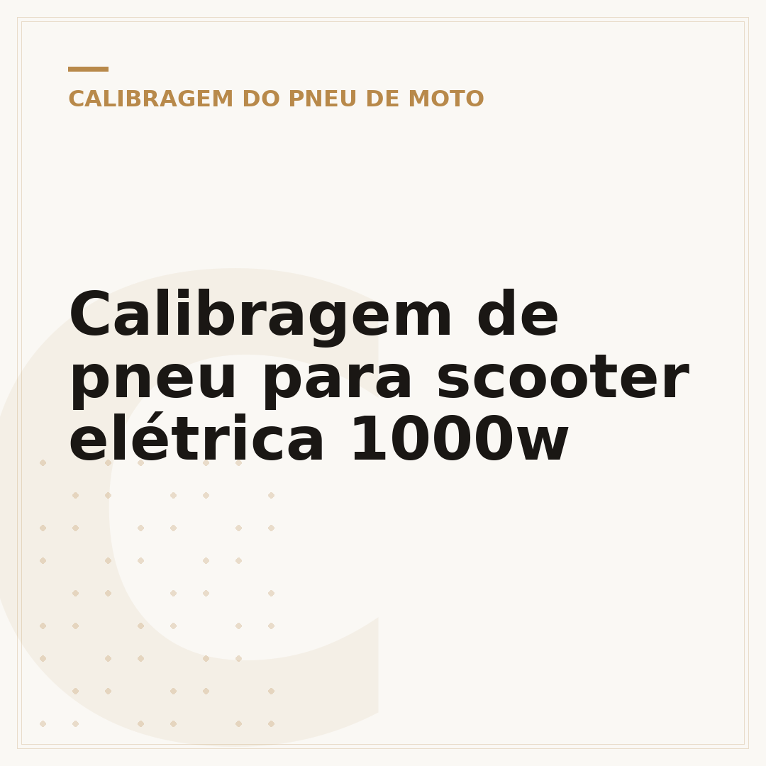 Calibragem de pneu para scooter elétrica 1000w