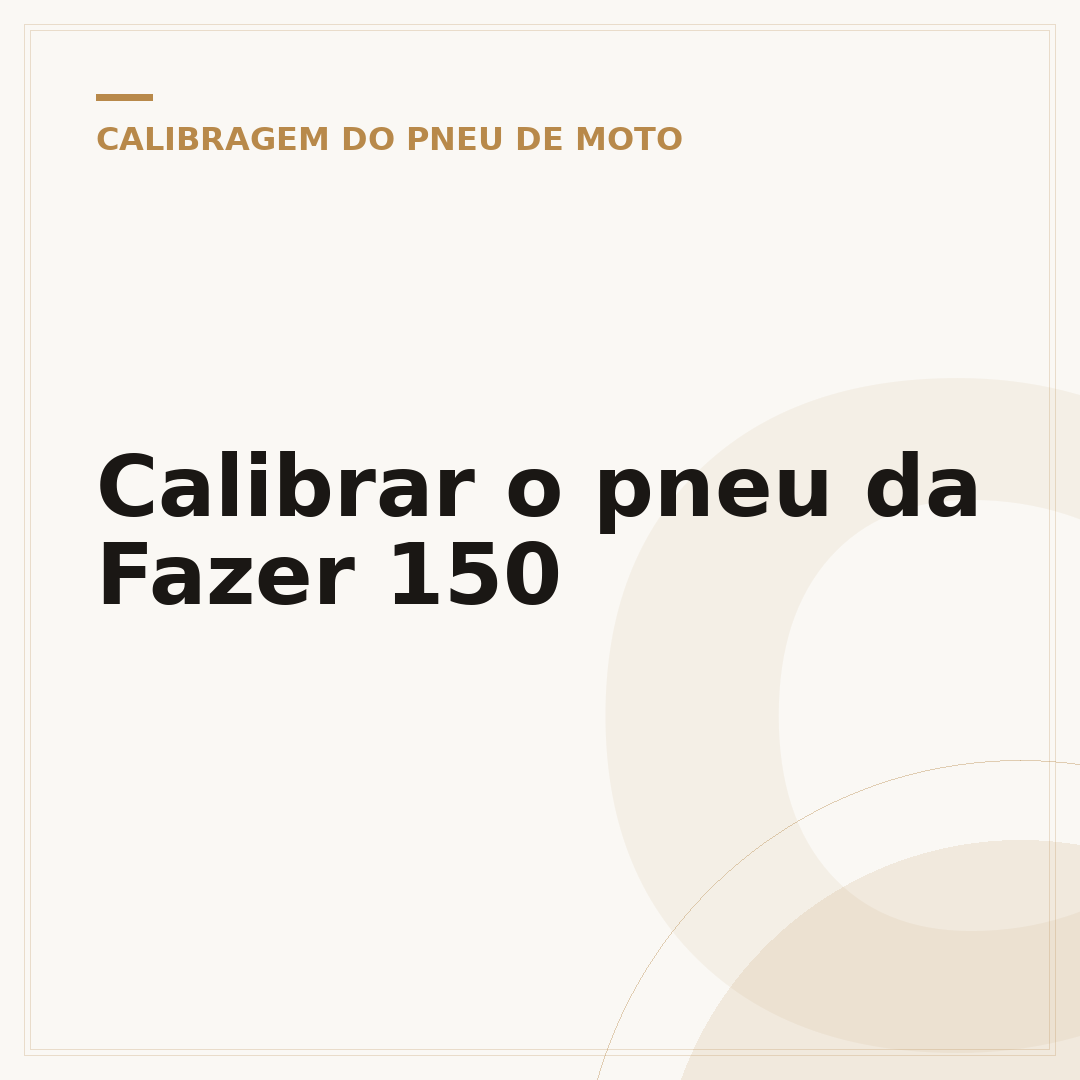 Calibrar o pneu da Fazer 150