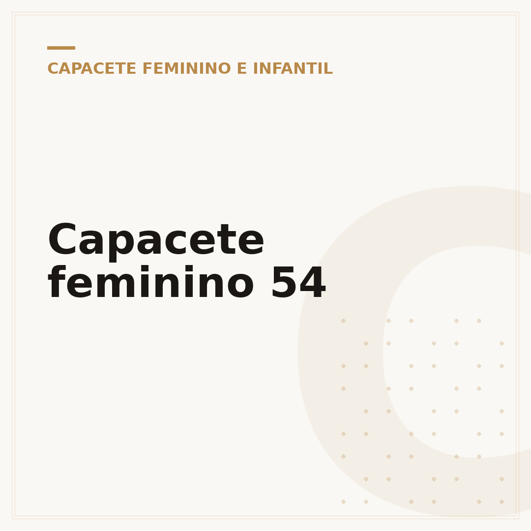 Capacete feminino 54