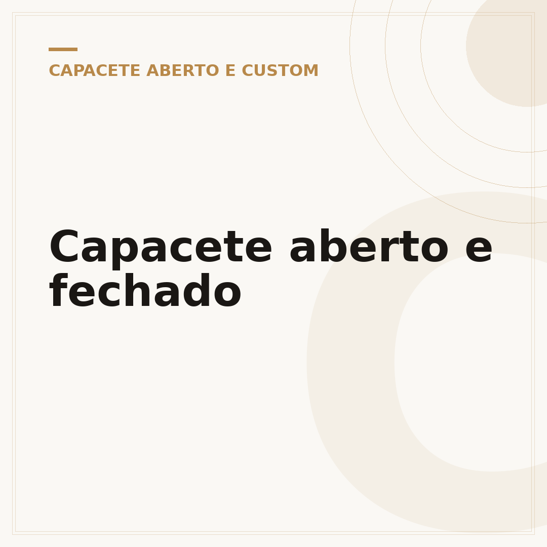 Capacete aberto e fechado